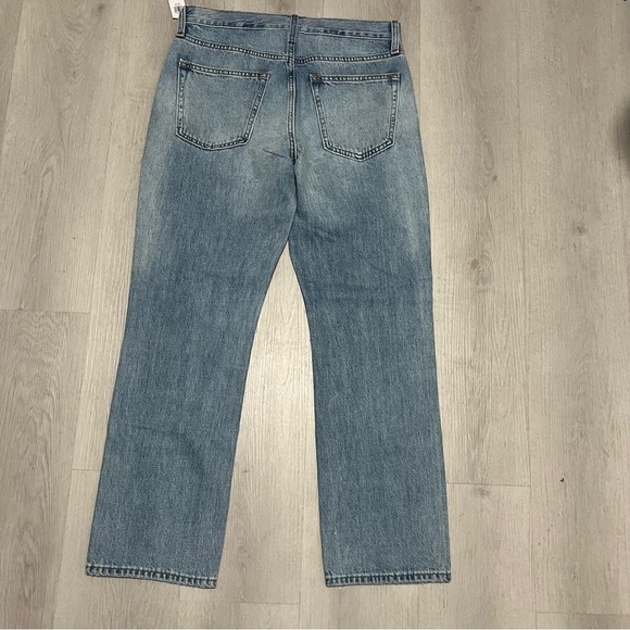 Old Navy Men’ 30x30 Straight Good Bucket Rigid Light Wash Jeans 100% Cotton NWT - Picture 4 of 10